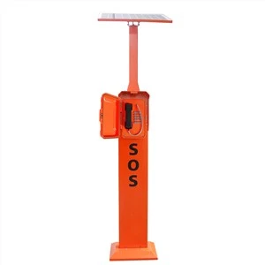 Quốc lộ 3G/4G SOS Điện thoại gọi khẩn cấp Trụ cột năng lượng mặt trời